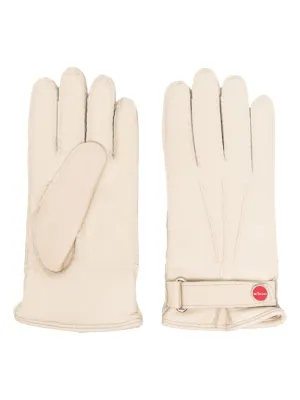 Kiton Gloves Beige