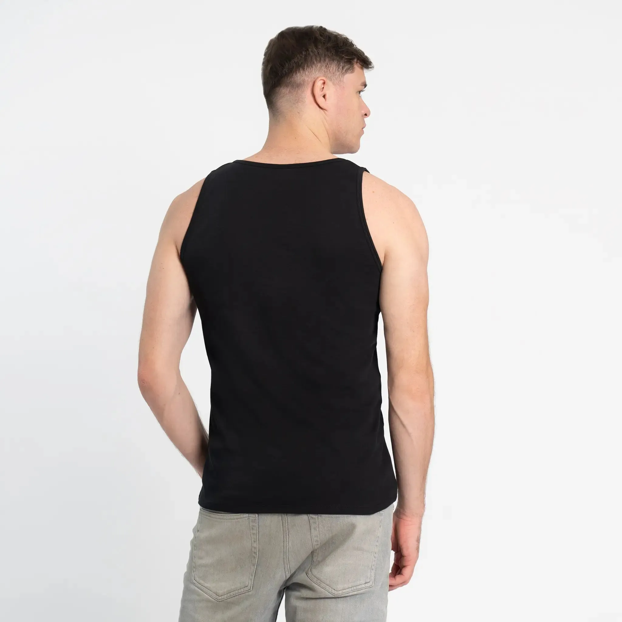 6 Pack - Men's Organic Pima Cotton Tank Tops