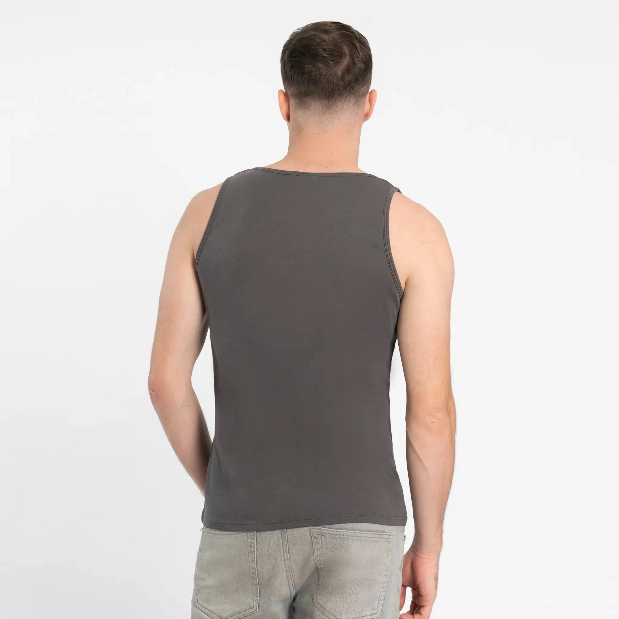 6 Pack - Men's Organic Pima Cotton Tank Tops