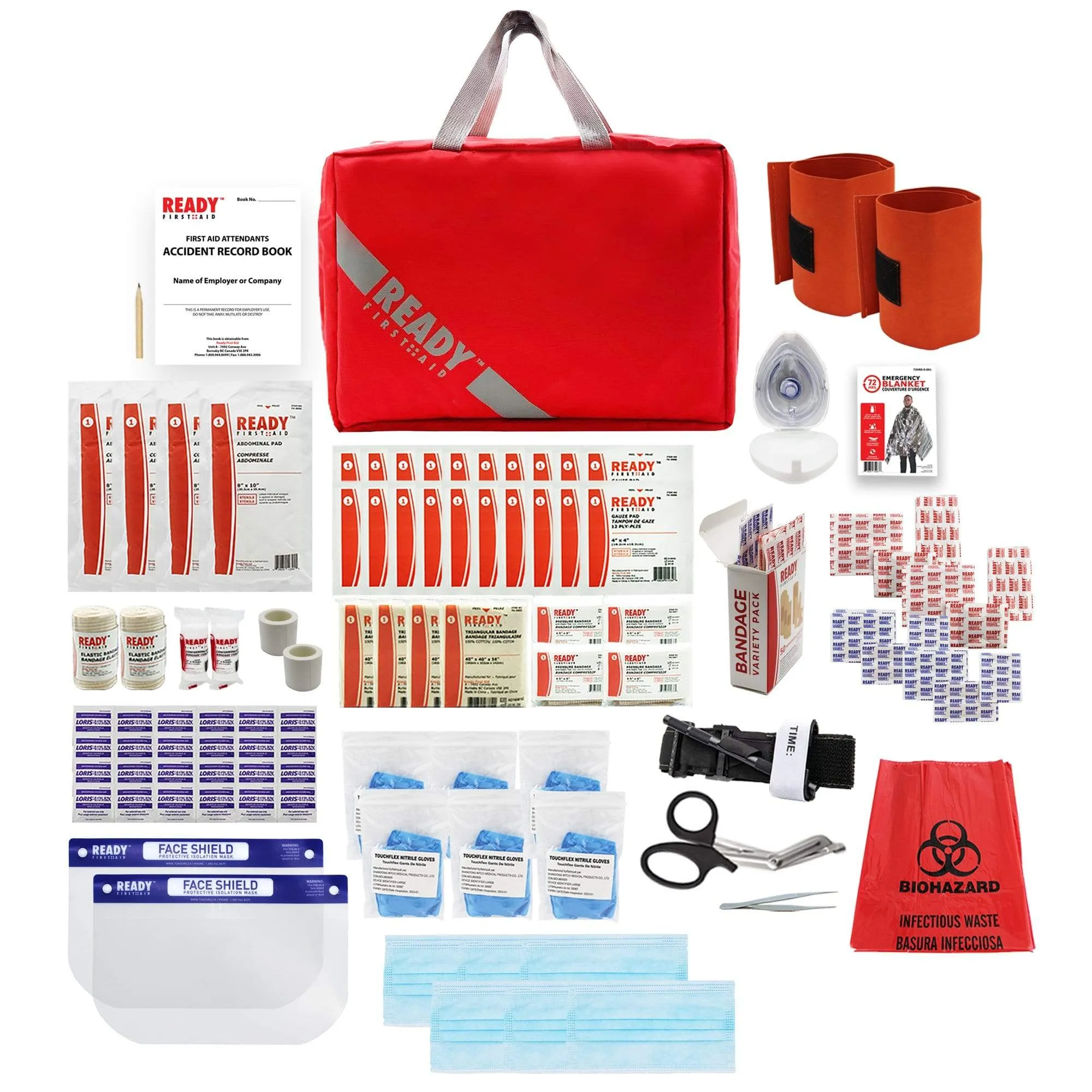 72HRS Cabinet Emergency Kit - 250 Person