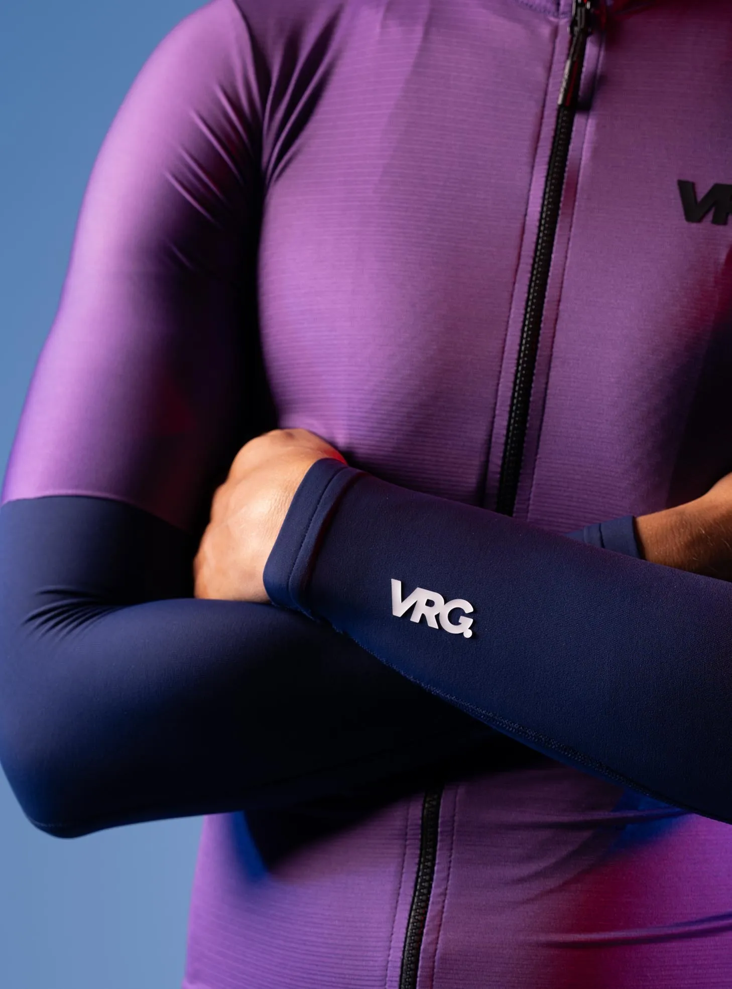 825 VRG ARM WARMERS NAVY