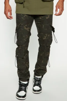 Adrenaline Nylon Cargo Pants - Camouflage