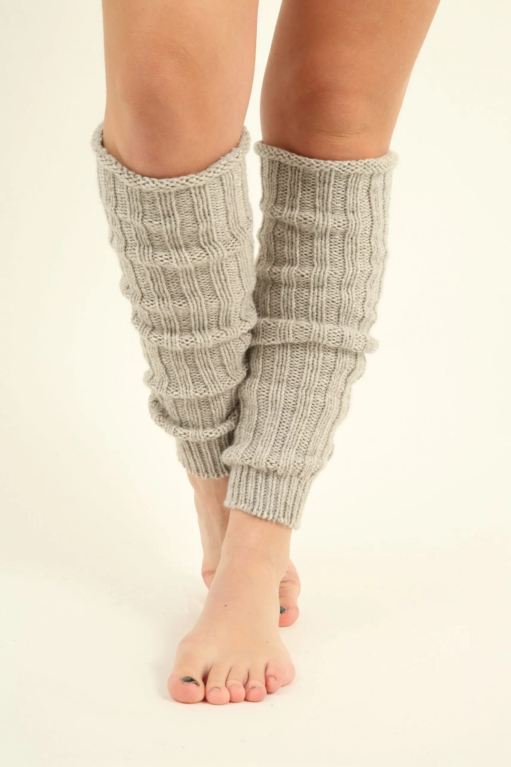 Alpaca Wool Leg Warmers