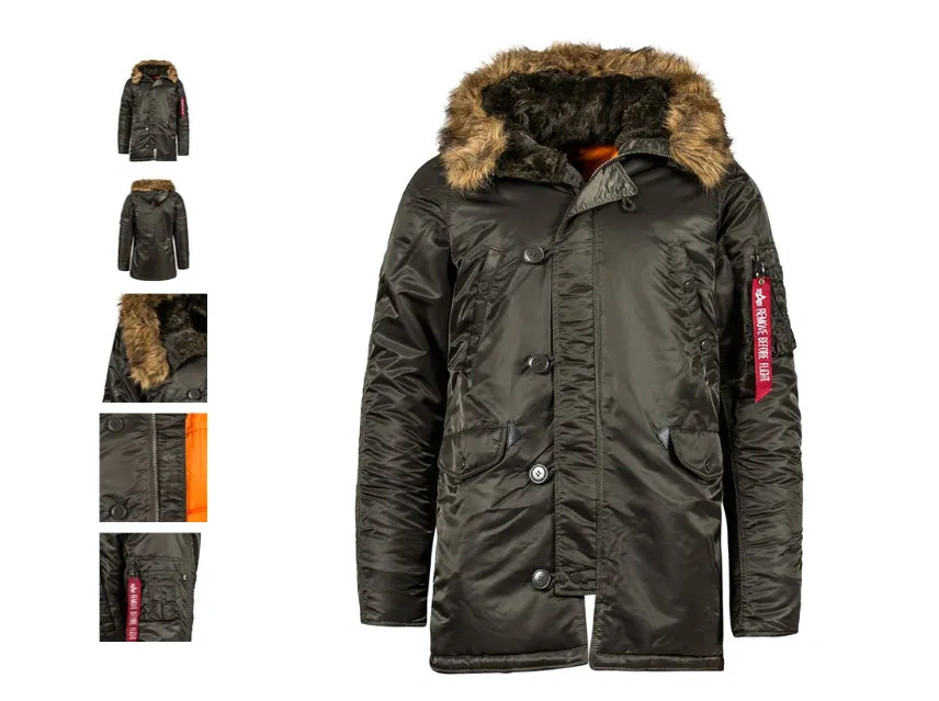 Alpha Industries Slim Fit N-3B Parka