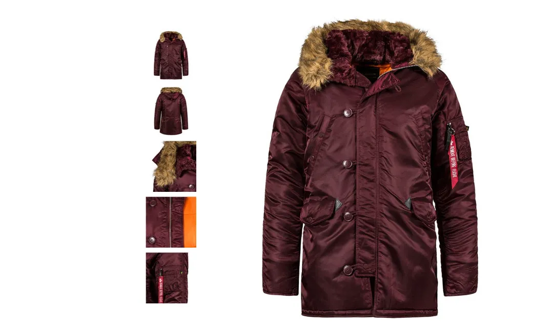 Alpha Industries Slim Fit N-3B Parka