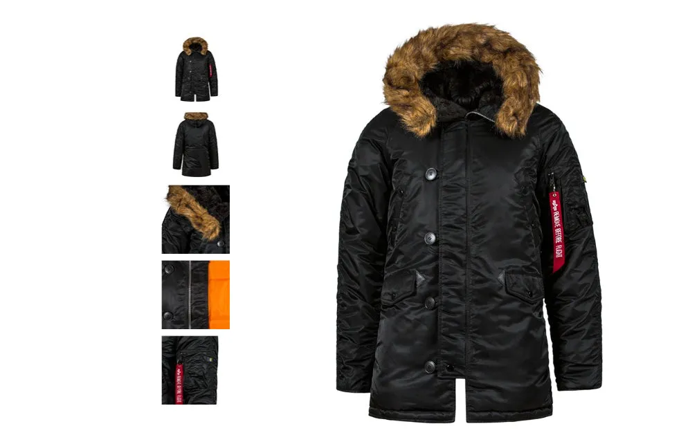 Alpha Industries Slim Fit N-3B Parka