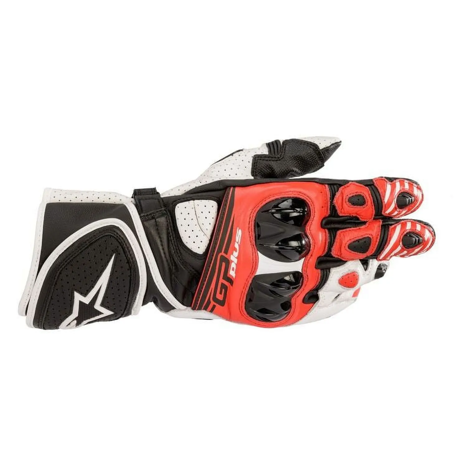 Alpinestars Men’s GP Plus R v2 Black, White and Red Gloves