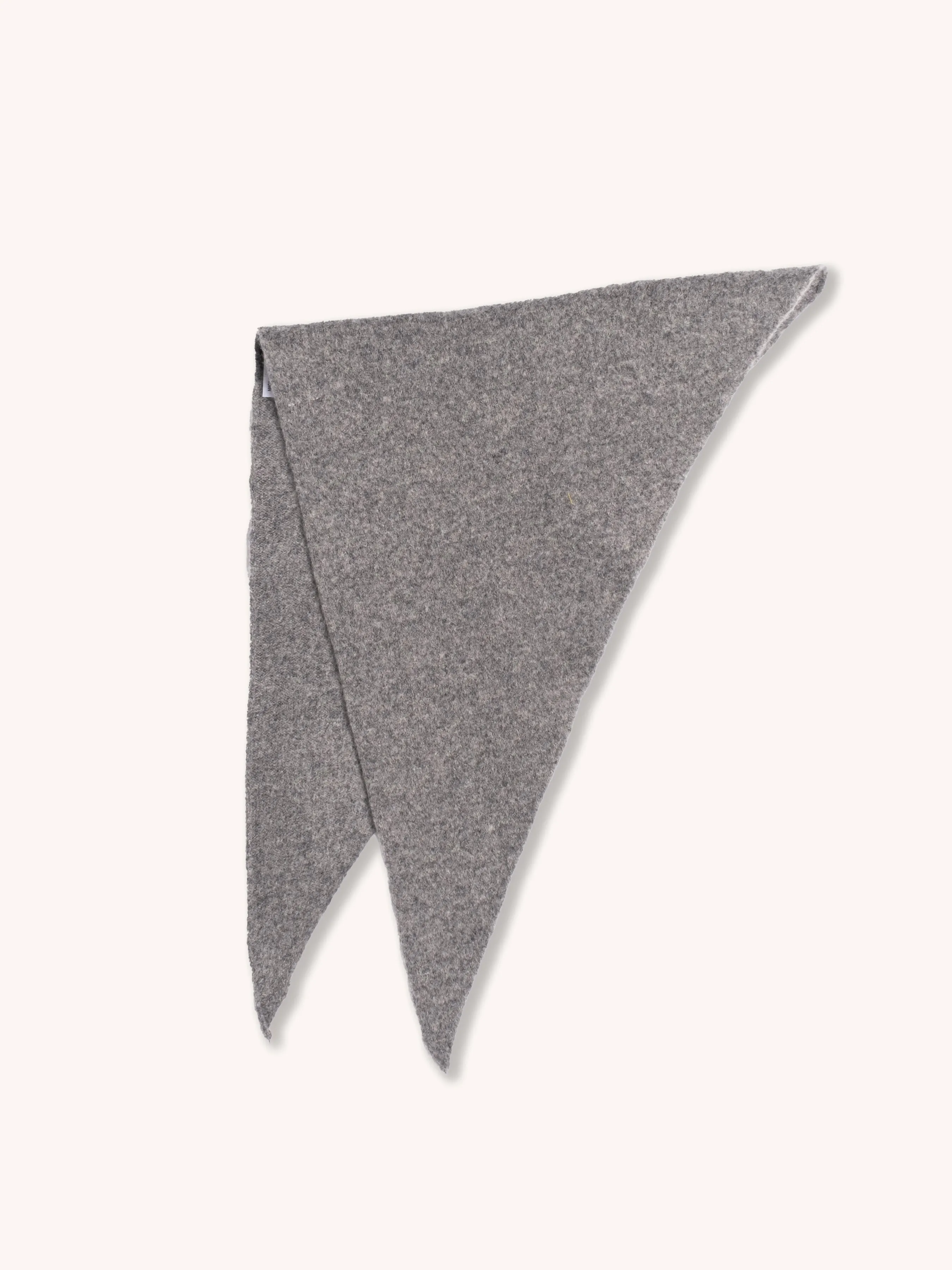 Alva Bandana in Grey Pure Wool