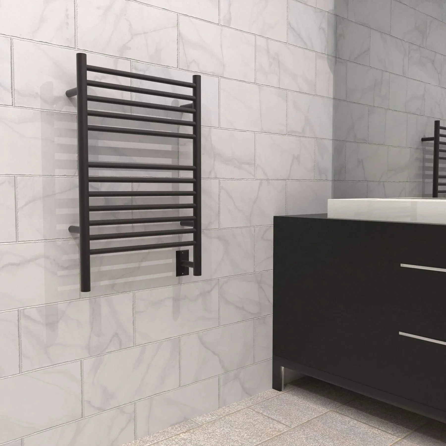 Amba - Jeeves Collection - Model E Straight Towel Warmer