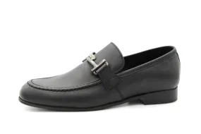 Andanines  Black Slip On With Chain 53-3