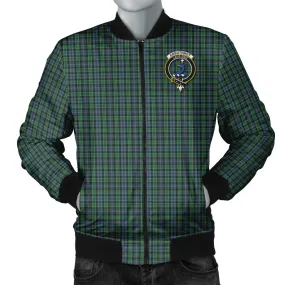 Arbuthnot Tartan Bomber Jacket with Family Crest