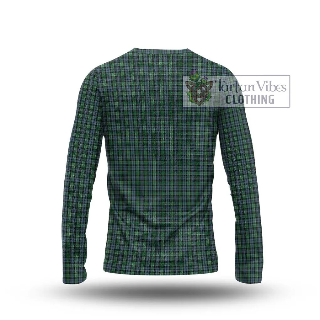 Arbuthnot Tartan Long Sleeve T-Shirt with Family Crest DNA In Me Style