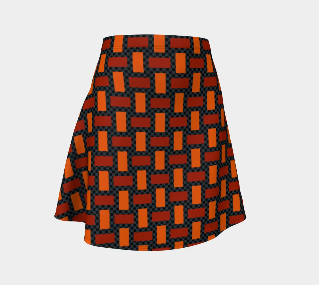 Autumn Figures Flare Skirt