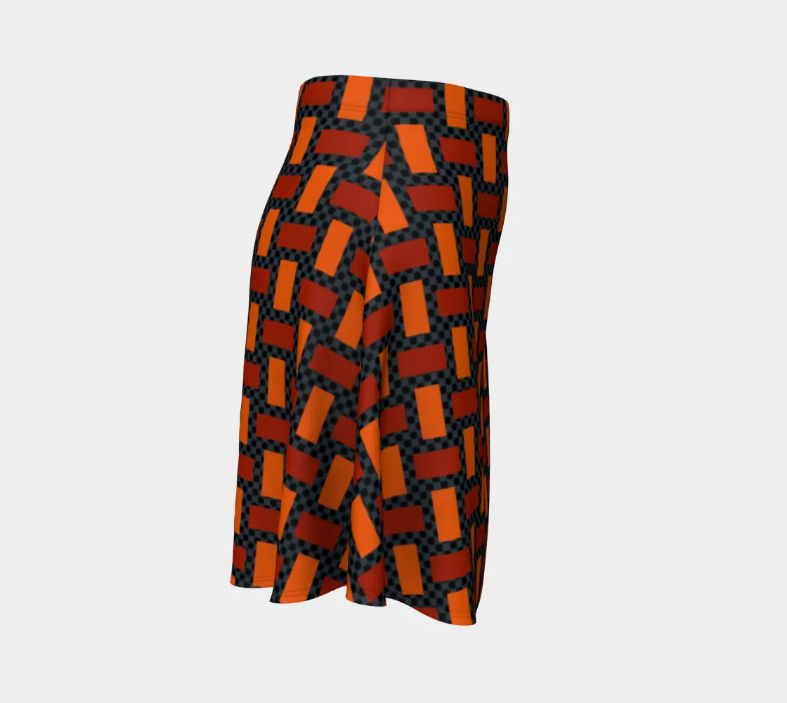 Autumn Figures Flare Skirt