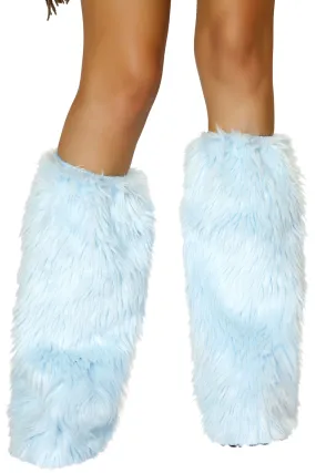 Basic Faux Fur Leg Warmers