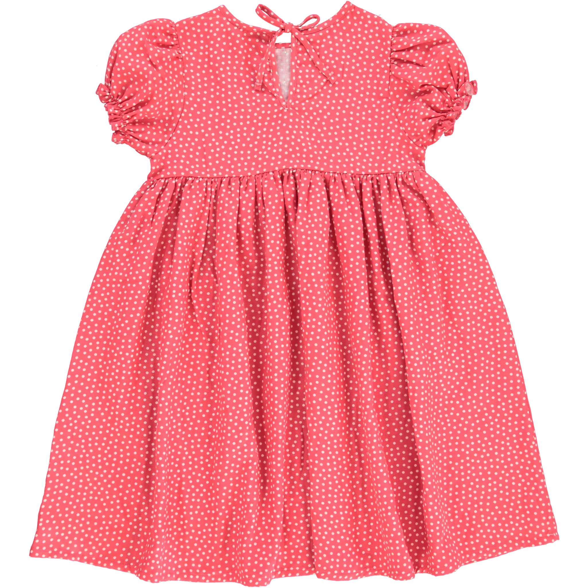 Bebe Organic Lili Dress 45385 Sleeves Cherry Dots- this dress is LONG sleeves