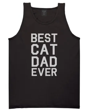 Best Cat Dad Ever Mens Tank Top Shirt