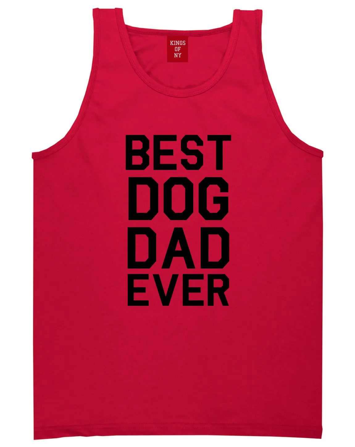 Best Dog Dad Ever Mens Tank Top Shirt