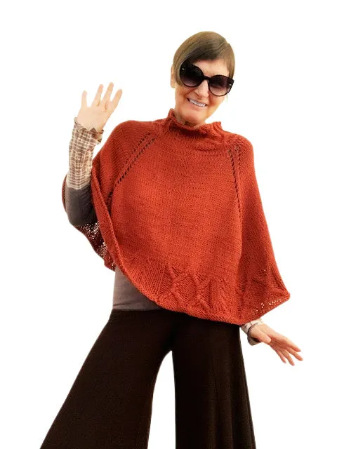 Binault poncho, knit kit