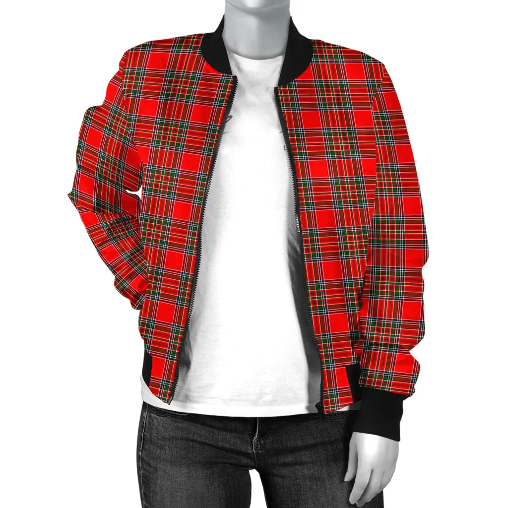 Binning Tartan Bomber Jacket