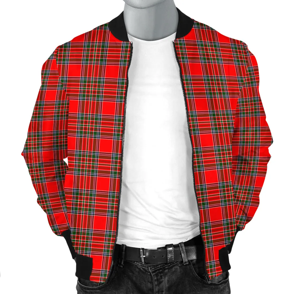 Binning Tartan Bomber Jacket