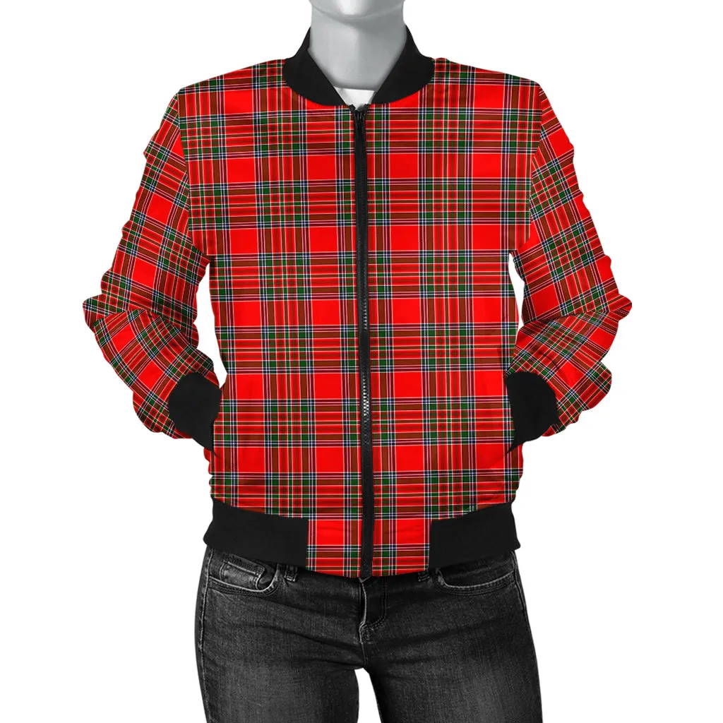 Binning Tartan Bomber Jacket