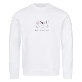 Bio Sweatshirt | Yoga, Wine &  Friends