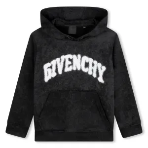 Black Hooded Sweatshirt