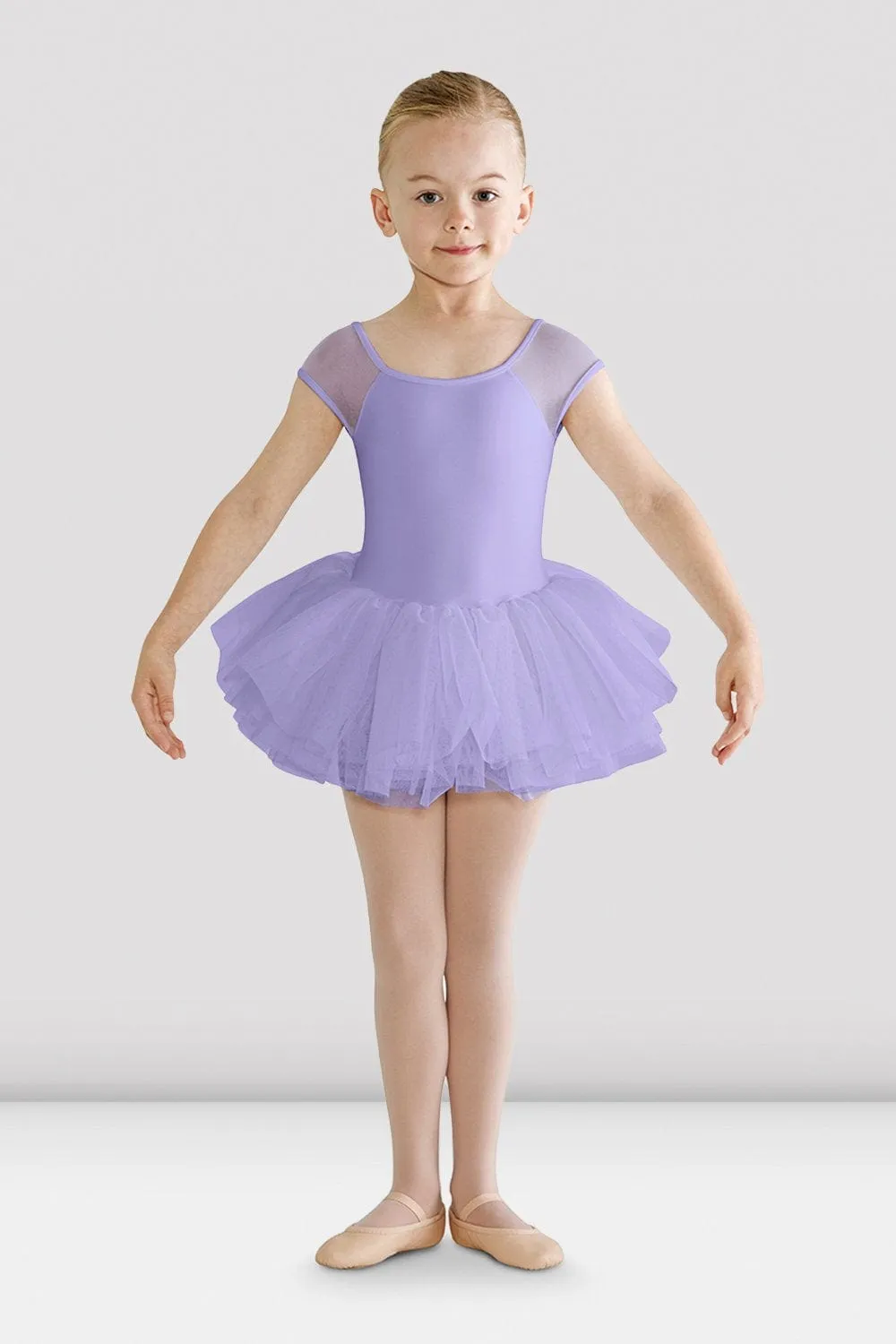 Bloch CL5562 Hanami Cap Sleeve Leotard with Tutu Skirt (Child)