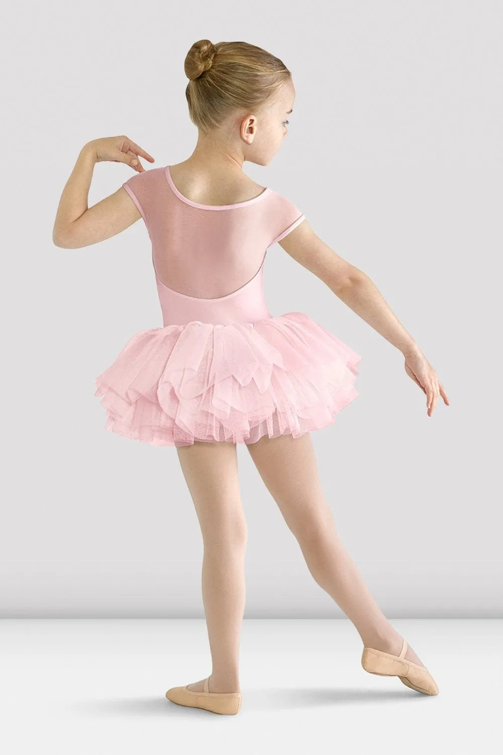 Bloch CL5562 Hanami Cap Sleeve Leotard with Tutu Skirt (Child)