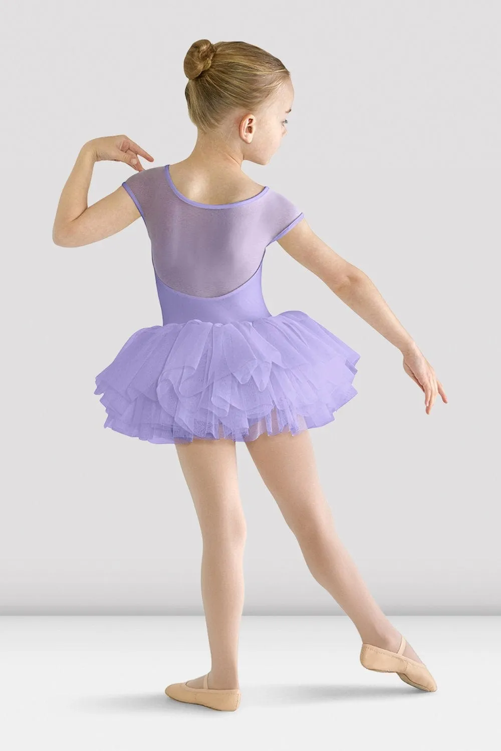 Bloch CL5562 Hanami Cap Sleeve Leotard with Tutu Skirt (Child)