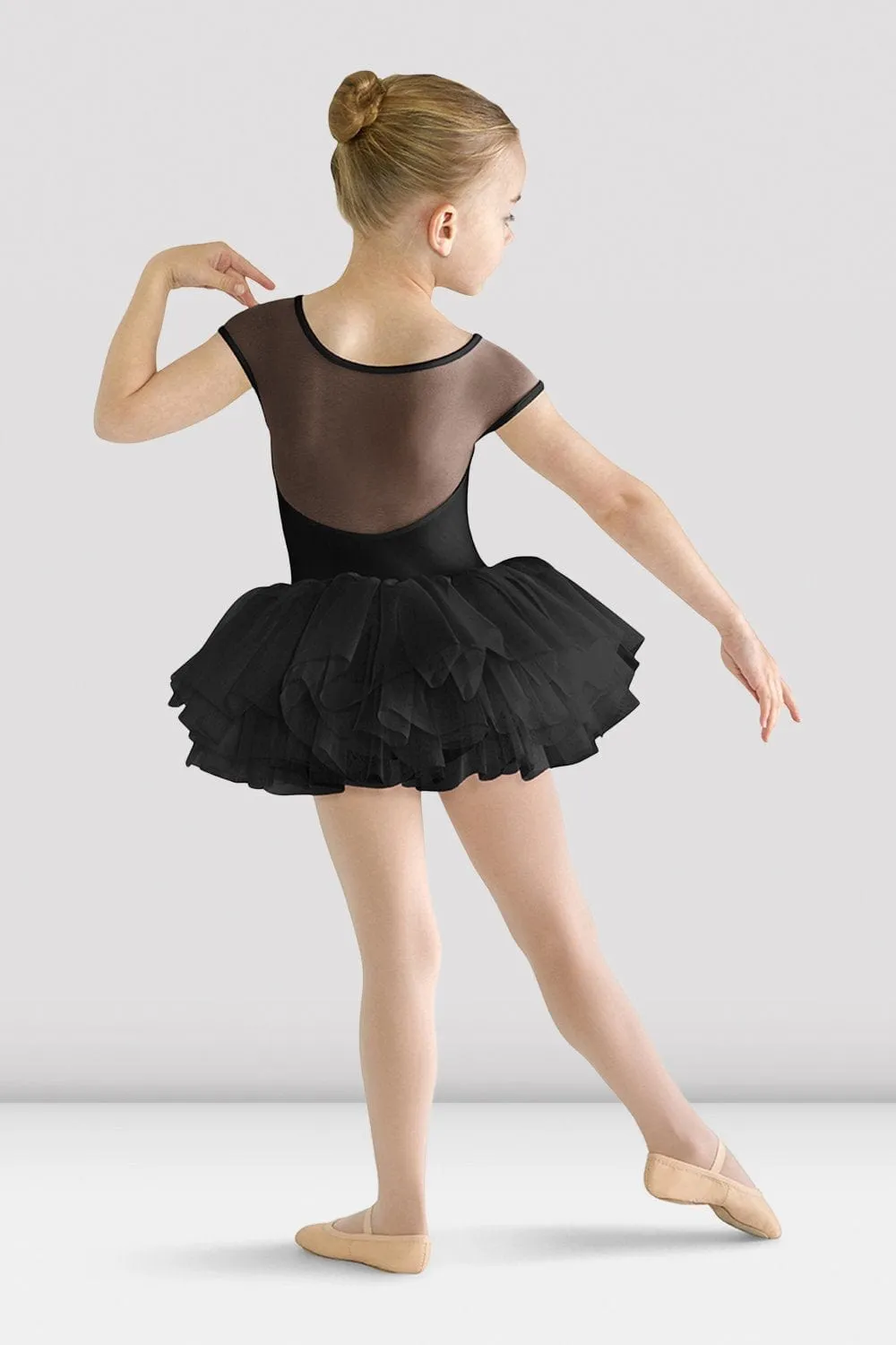 Bloch CL5562 Hanami Cap Sleeve Leotard with Tutu Skirt (Child)