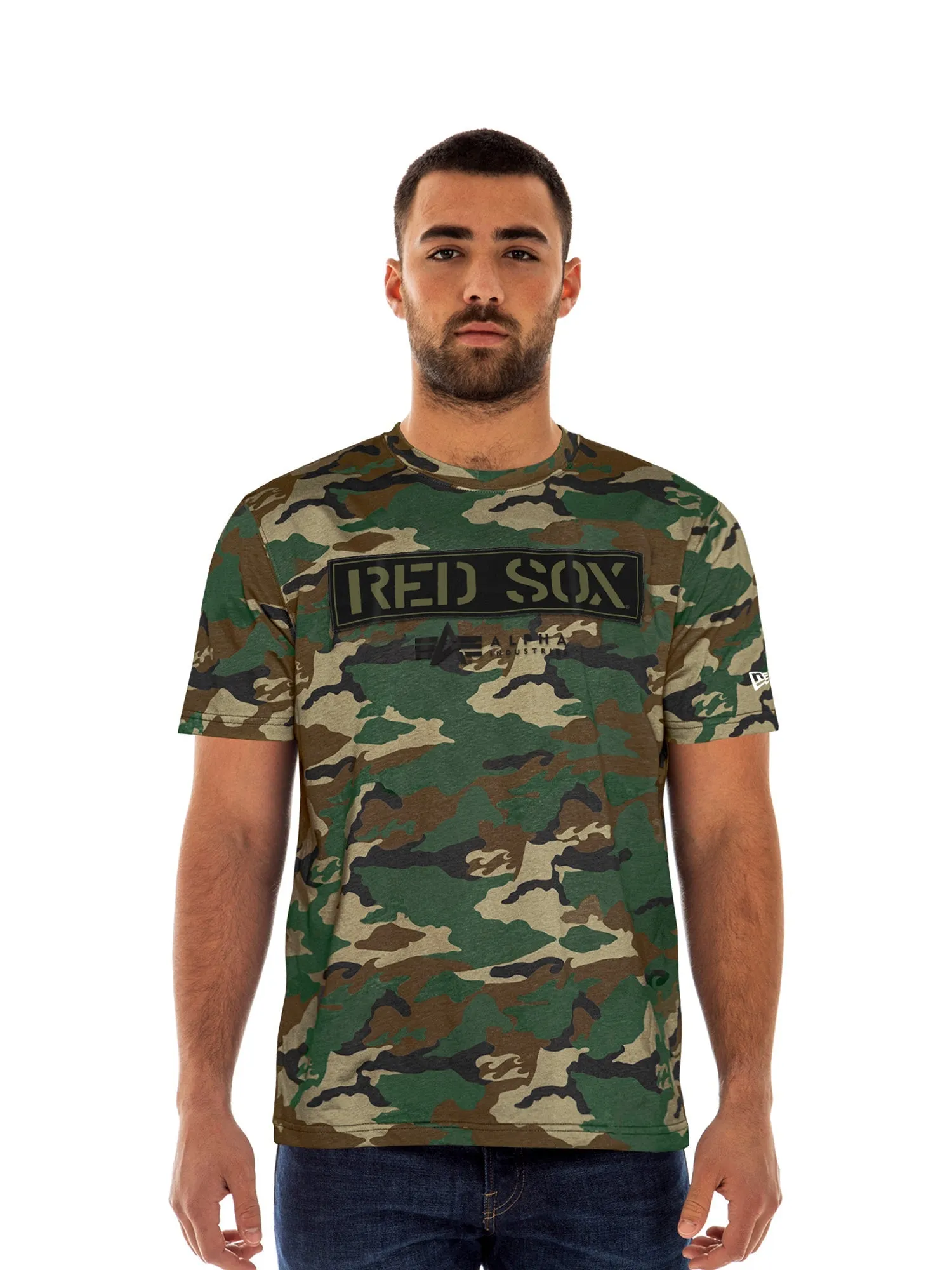 BOSTON RED SOX X ALPHA X NEW ERA CAMO T-SHIRT