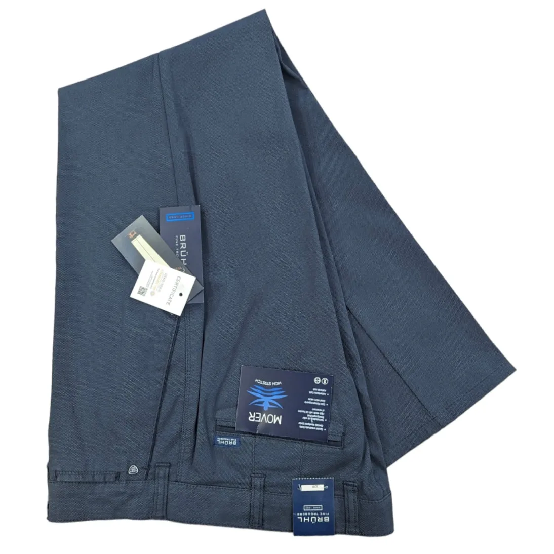 Bruhl Lightweight Summer Chinos Venice B Turn 185770 Navy