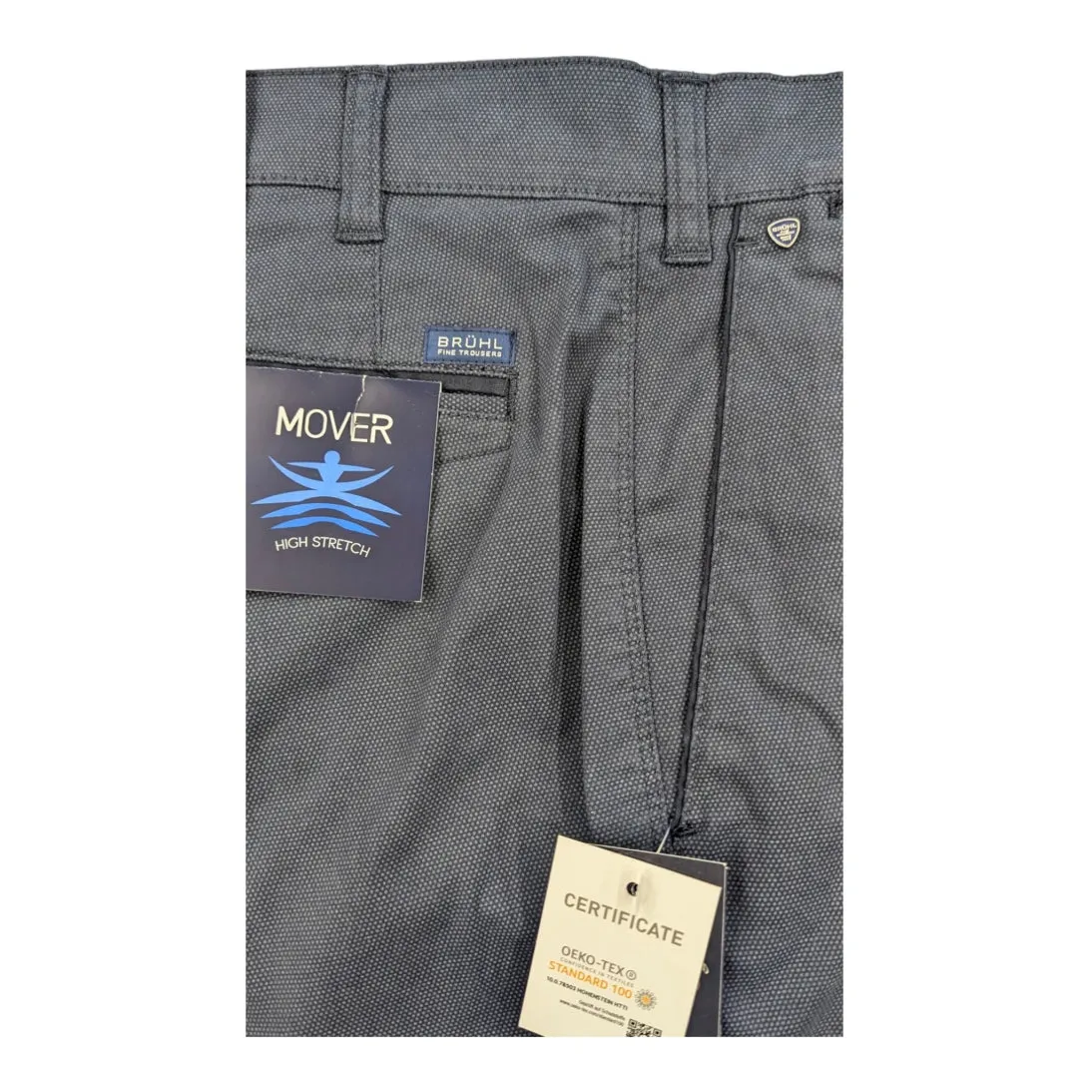 Bruhl Lightweight Summer Chinos Venice B Turn 185770 Navy