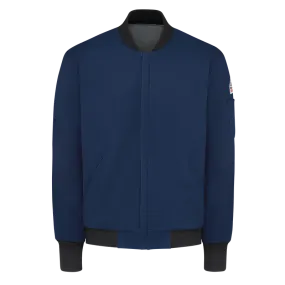 Bulwark, Men's Midweight Excel FR Team Jacket, JET2, FR 9oz, Cat4, Navy