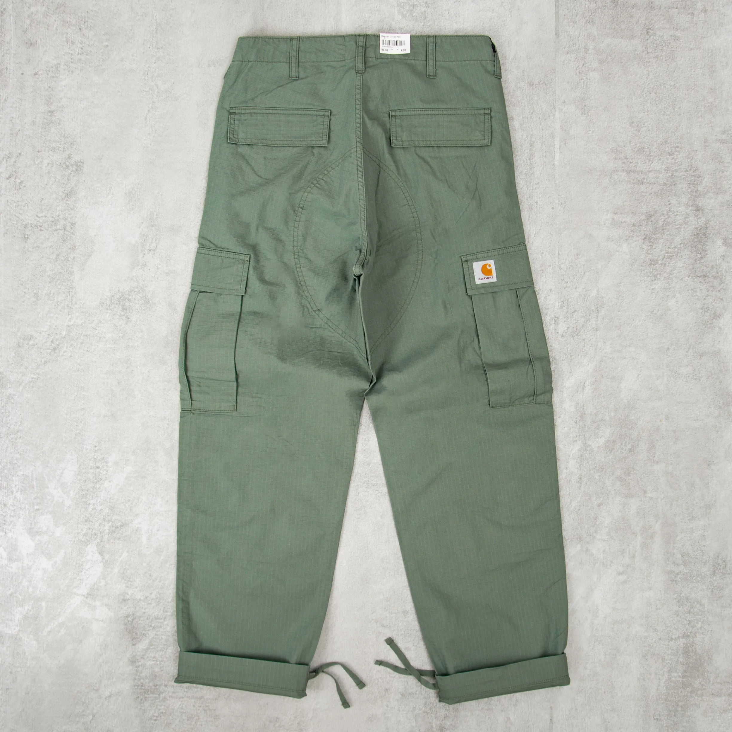 Carhartt WIP Regular Cargo Pant - Duck Green Rinsed