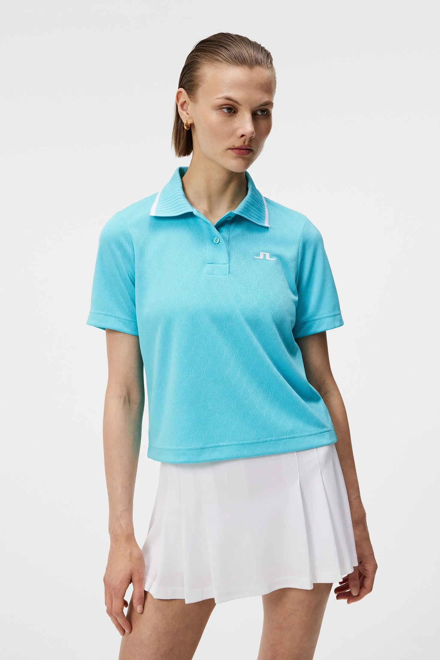 Carina Jacquard Polo