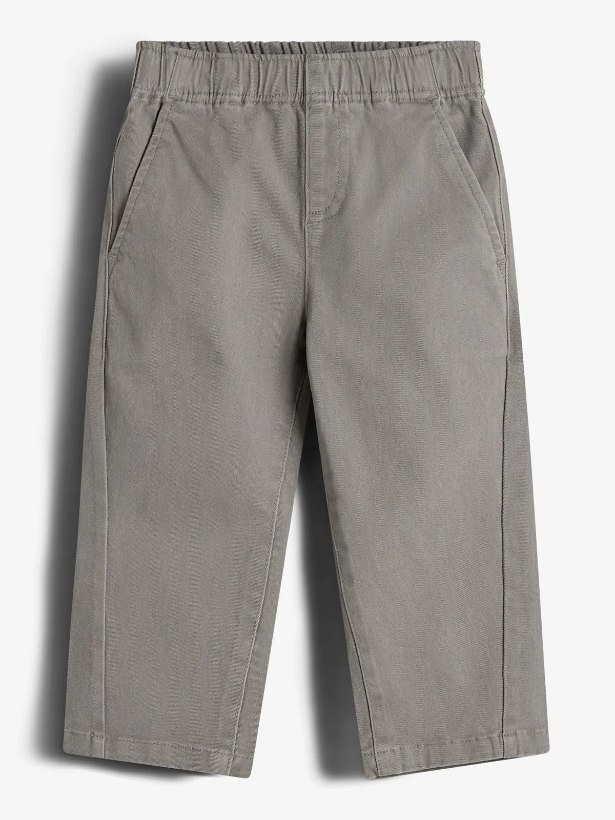 Casual Pull-on Chinos - Little - Grey