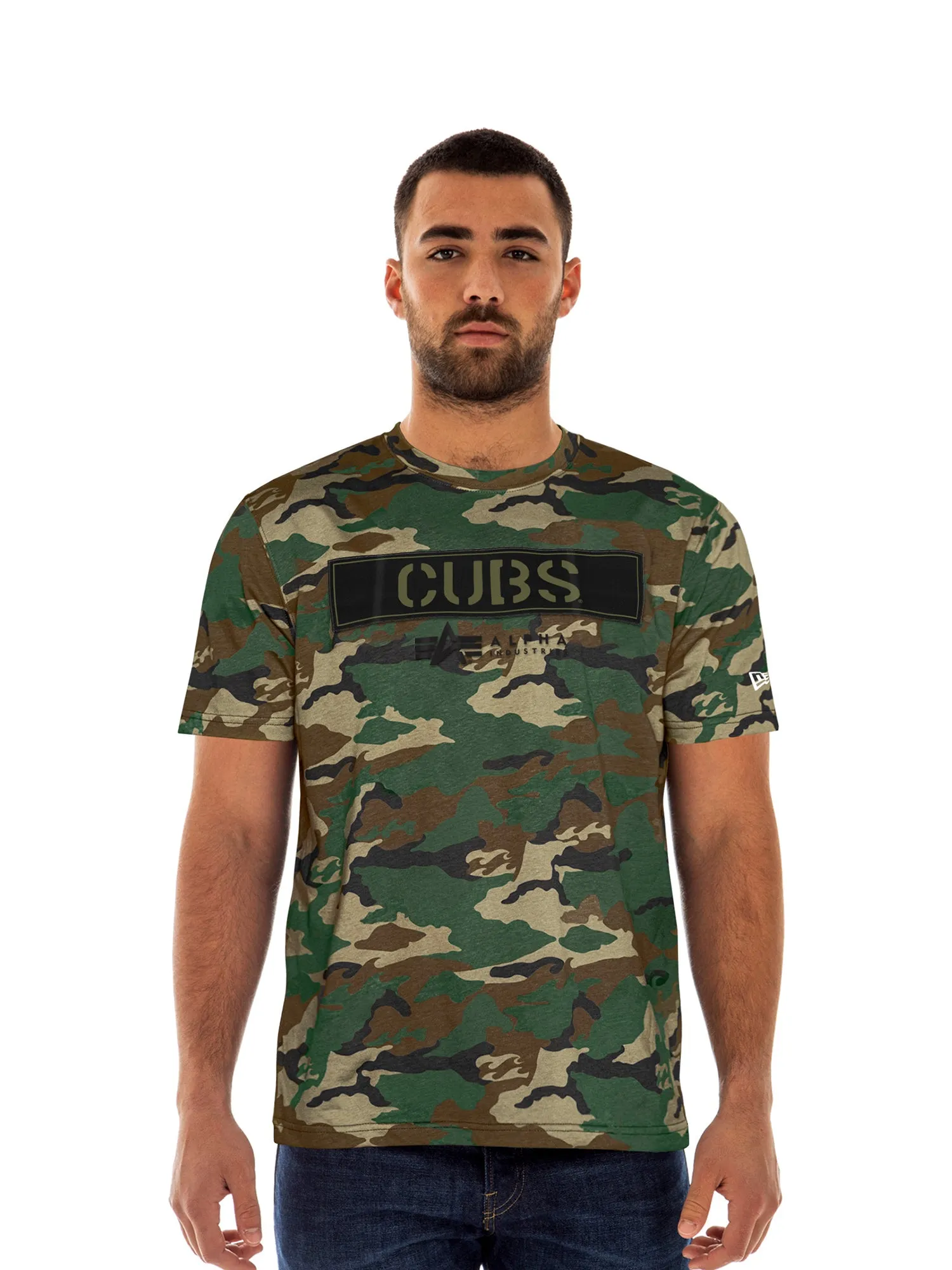 CHICAGO CUBS X ALPHA X NEW ERA CAMO T-SHIRT