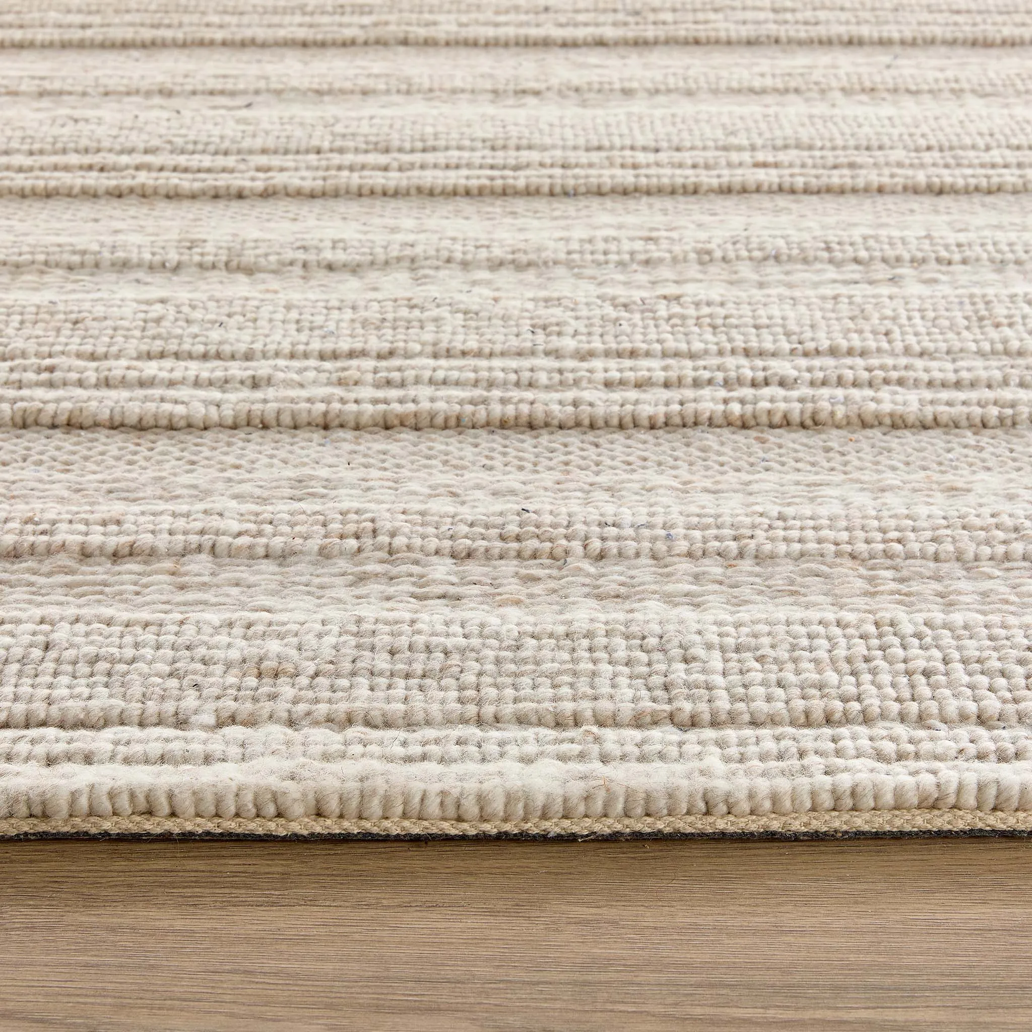 Chunky Knit Rug Cream