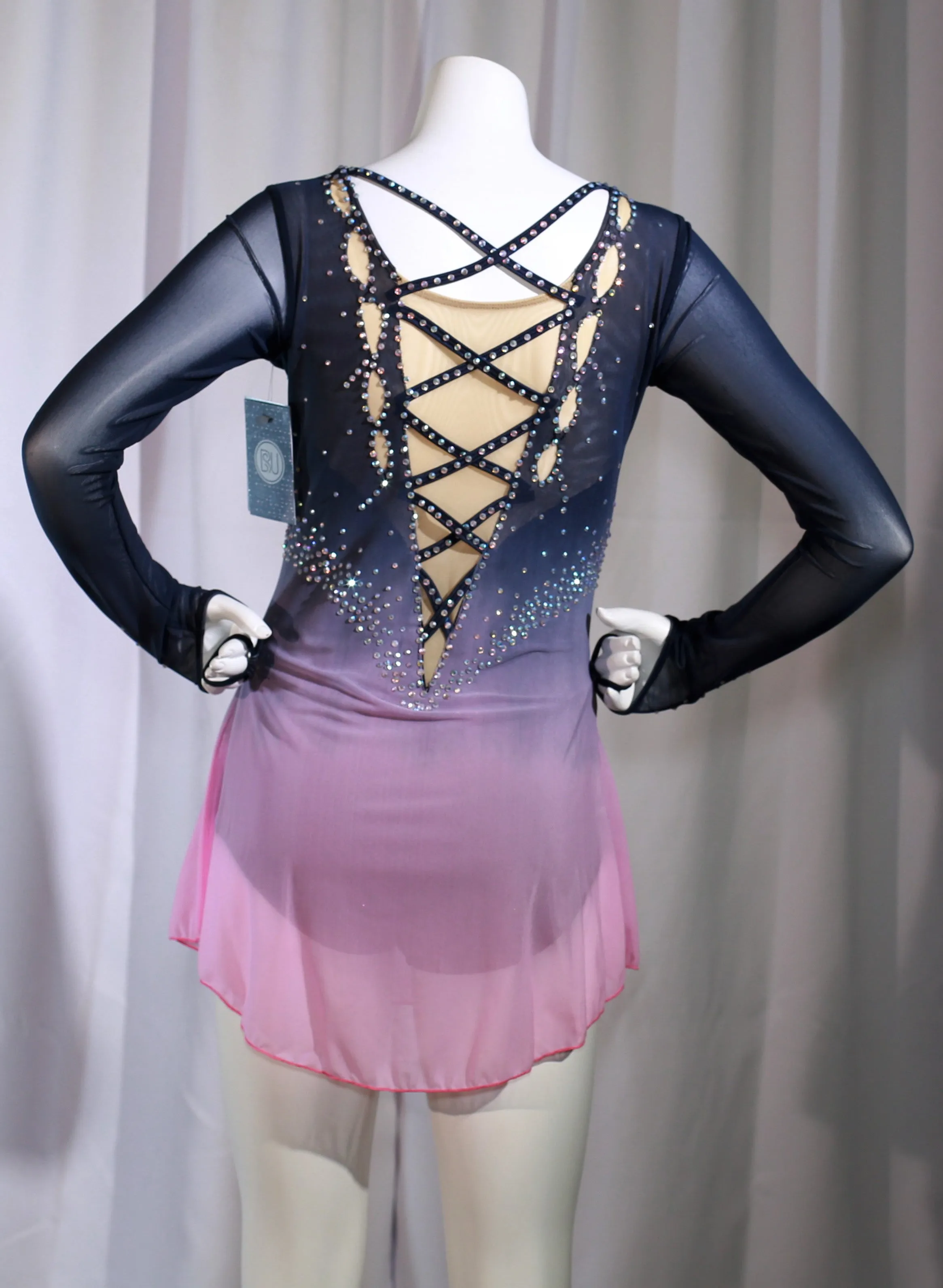 Competition Figure Skating Royal  Sleeveless