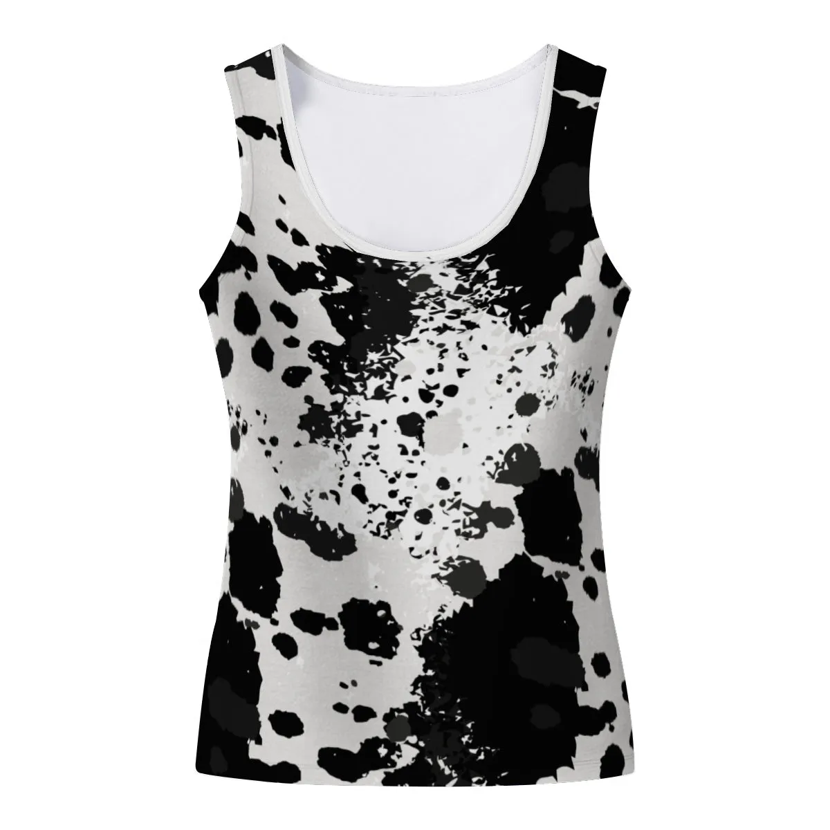 Cow Splash Tank Top