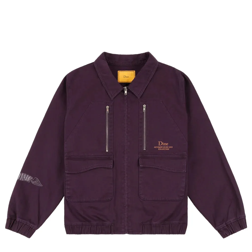 Dime - Tom Bomber Jacket (Plum) *SALE