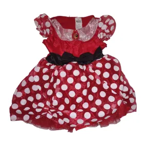 Disney Minnie Mouse Toddler 3T-4T  Red Halloween Costume