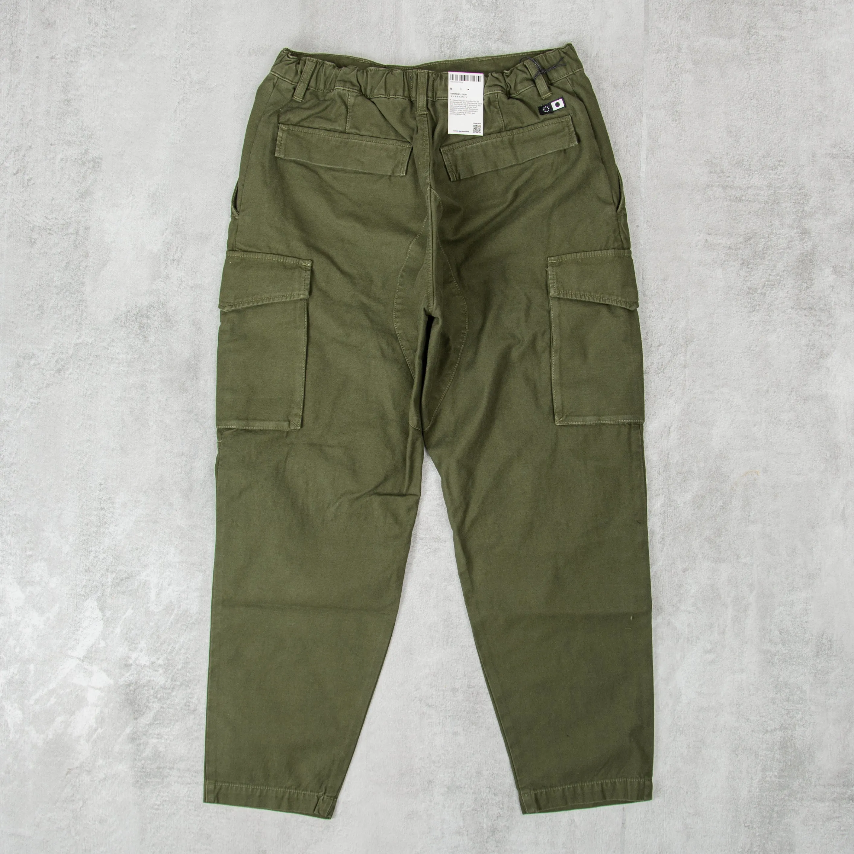 Edwin Sentinel Cargo Pant Back Sateen - Kombu Green