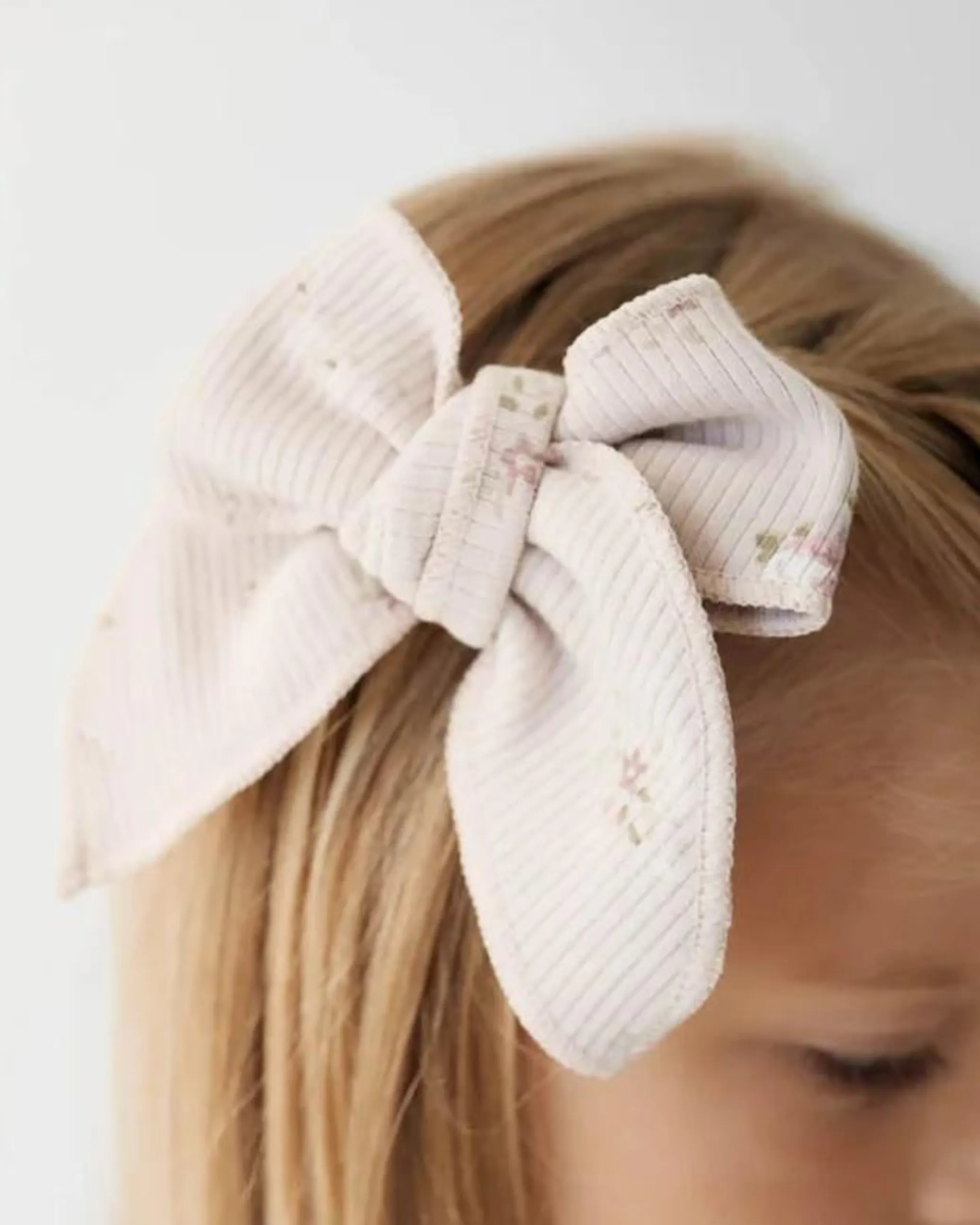 FINE RIB NOELLE BOW