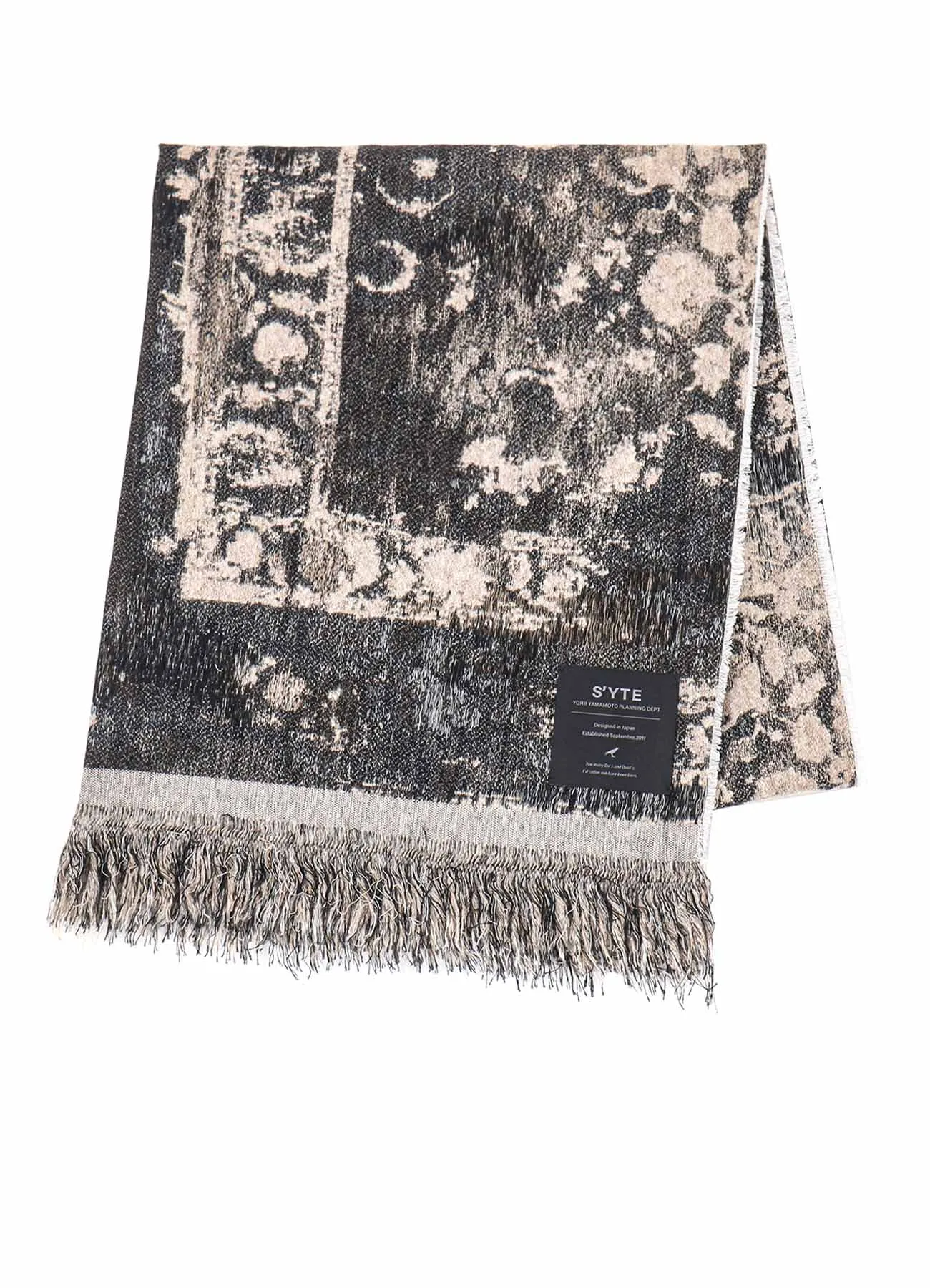 FLORAL JACQUARD STOLE