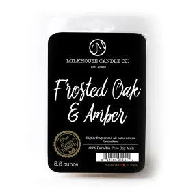 Frosted Oak & Amber 5.5oz Fragrance Melt by Milkhouse Candle Co.