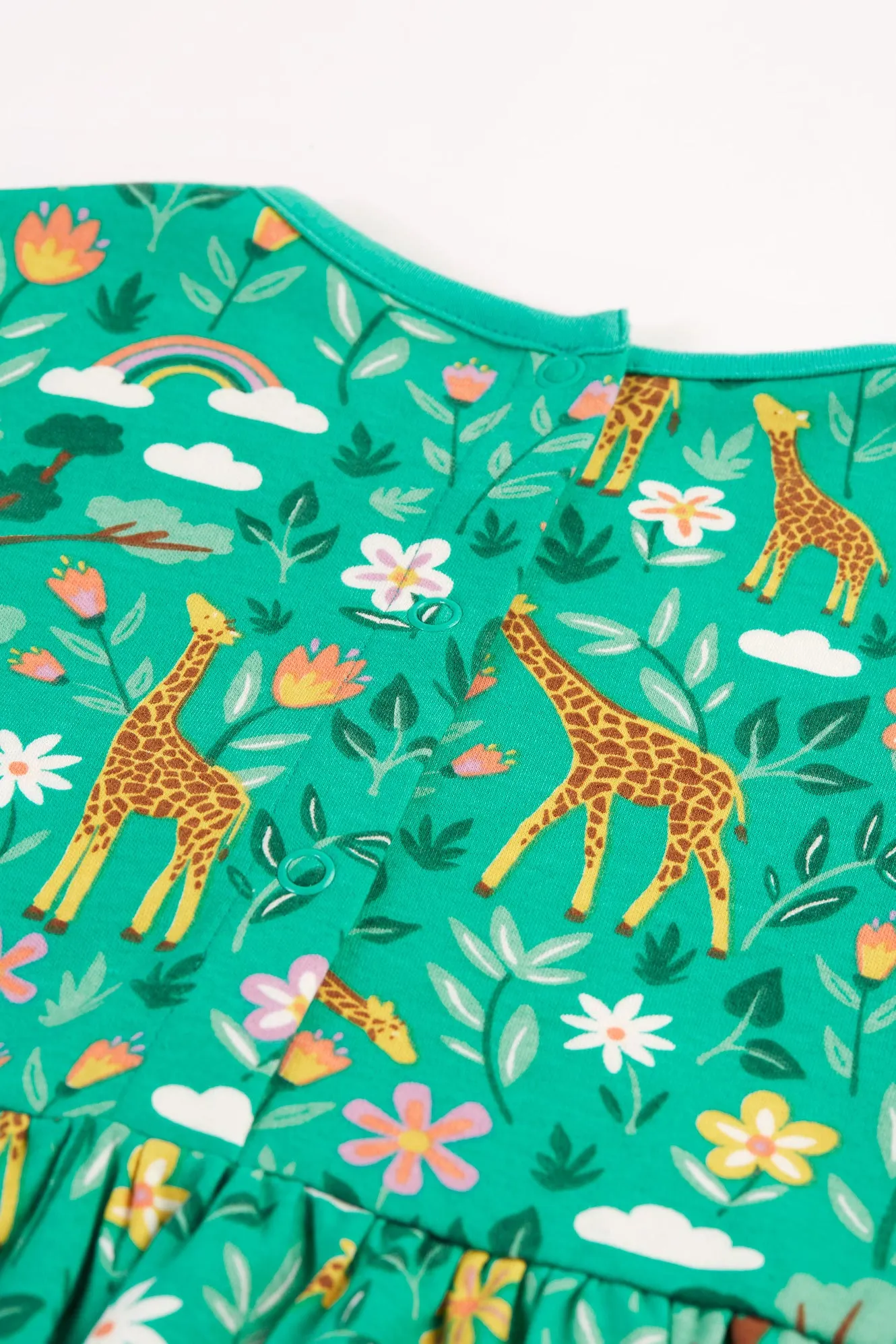 Frugi Dani Dress A Tower of Giraffes